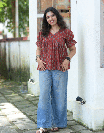 Meron Peplum Top