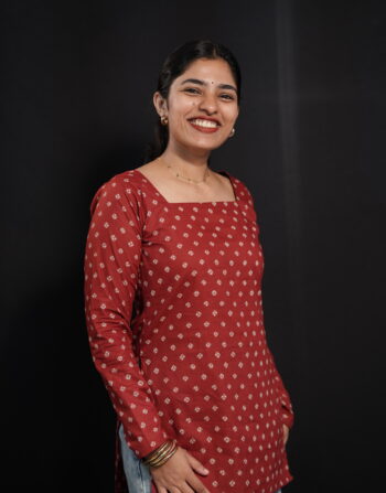 Red Slited Kurthi 5223