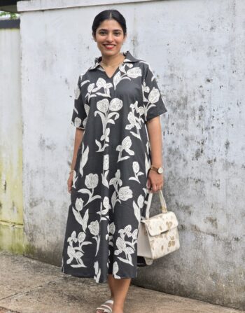 Collar Aline Dress