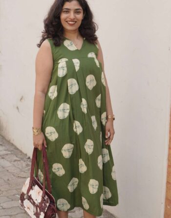 Lime Luxe Flow Dress 5279