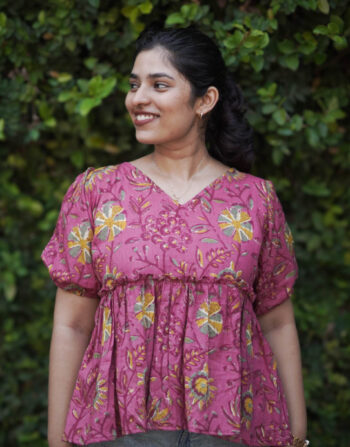 Roselle Bloom Top 5432