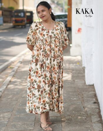 Ivory Garden Dress 5494